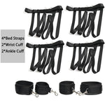 Bdsm Sex Bed Restraints Kit Sex Bondage Rope Thigh Restraints For Ankles Wrist Bar Fuzzy Hand Cuff Set For Adults Bedroom With Safety Release Pink Sex Handcuff Hand Cuff Bracelets For Women Sweater
