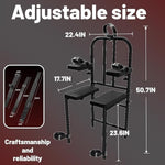 Bdsm Sex Chair, Multi-Functional Sex Furniture, With Handcuffs, Footcuffs, Neck Cuffs Restraints, Flexible Adjustment, Suitable For Couples Conditioning, Multi-Player Sex Games