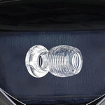 Hollow Butt Plug, Tunnel Shaped Cup Vaginal Plug Threaded Anal Toy For Anal Training Adult Sex Toys For Male Female Couples Bdsm (S)