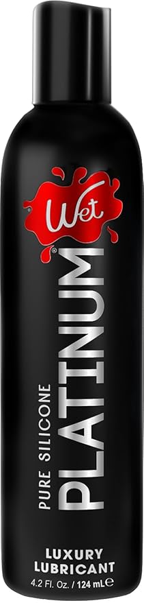 Platinum Silicone Lube (4.2oz) – Long-Lasting, Water-Resistant, Latex Safe