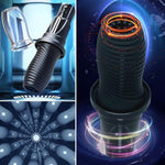 Automatic Male Masturbator 7 Vibration Modes And 360° Rotating Silicone Pocket Pussy Male Stroker With 3D Realistic Spiral Texture Adult Sex Toys For Men Masturbation