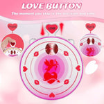 Funny Couple Position Selector, Fun Night Dating Decision, Two-Sided Mechanical Turntable Date Ideas Night Couple Date Night Game For Adults