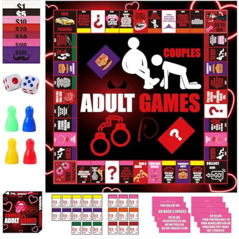 Couple Board Game For Boyfriend Girlfriend Relationship Conversation Game Cards Props Date Night Ideas Gifts For Him Her Husband Wife 18+