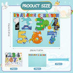 24 Sets 7 Days of Creation Christian Craft Kit with Stickers & Hanging Banners