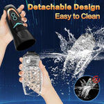 Automatic Male Masturbator Sex Toy With 10 Vibration, 8 Thrusting & Rotating Patterns, Male Sex Toys For Men, Penis Pump Male Stroker Adult Toy Penis Vibrator For Men, Adult Toys For Men