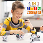Stem Projects For Kids Ages 8-12, Solar Robot Toys 6-In-1 Science Kits Diy Educational Building Space Toy, Christmas Birthday Gifts For 7 8 9 10 11 12 13 Year Old Boys Girls Teens.