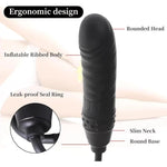 Expand Inflatable Dildo, Body-Safe Medical Grade Waterproof Butt Sex Toy, Anal Plug Sex Toy, Resizable Enema Toy With Balloon Pump & Anal Easy Trainer For Beginner Gays