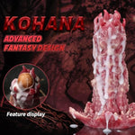 5.5 Inches ?Kohana? Ovipositor Realistic Silicone Dildo With Strong Suction Cup, Sex Toy Anal Butt Plug With Egg Models And Booster, S