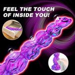 13" Giant Monster Knot Horse Dildo Realistic Fantasy Dragon Anal Stimulation With 4 Dog Knots, 12" Silicone Suction Cup Thick Xxl Giant Dildo For G-Spot Anal, Adult Sex Toy For Gays Men Women Lesbians