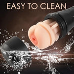 Male Masturbator,Realistic Anal Sex With 8.5In Depth Pocket Pussy, Lifelike Textured,Plump And Soft Fleshy Masturbating Stroker Toys, Adult Sex Toys For Men.