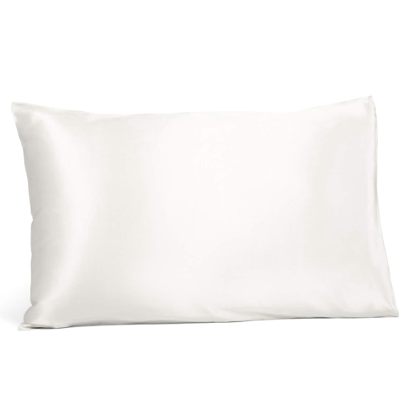 19Mm 100% Pure Mulberry Silk Pillowcase, Good Housekeeping Quality Tested (Whi