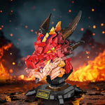 Dragon Model Building Blocks Set For Adults Boys Girls 14+ (2713 Pieces) - Cool Animals Fire Dragon Head Building Toy Home Office Collection, Gifts For Building Blocks Lover