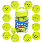 Easy Grip Emotion Themed Dough and Paint Stampers Set of 12