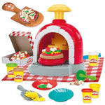 Play-Doh Stamp & Spin Pizza Playset with 8 Accessories and 5 Colors for Kids