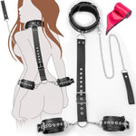 Strap On Dildo & Sex Restraints Bdsm Bondage Kit