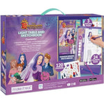 Disney Descendants Royal Wedding Sketchbook with Tracing Light Table for Girls