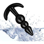 Beginner To Advanced Anal Training Kit 6-Piece Soft Silicone Butt Plug Set With Tapered & Beaded Designs For Comfortable Gradual Play Flexible & Body Safe