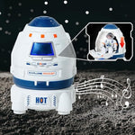 Space Ship Toy, Space Capsule Rocket Toys With Lights And Sound, Astronaut Toys For Outer Space Adventure, Space Toy Playset Gift For Kids 3 4 5 6 7 8