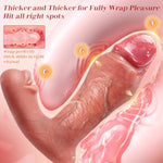 Thick Dildo Sex Toys Women - Vibrator Adult Sex Toy Inflatable Dildos Anal G Spot Clitoral Vibrators Women Sex Toys With 3 Expending & 9 Vibrating Sex Machine Adult Sex Toys & Games