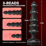 Thrusting Butt Plug Prostate Massager with Remote for Men Women Couples