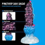 Monster Dildo Thick Knotted Dildo, 9'' Soft Silicone Realistic Devil Dog Dildos G Spot Anal Butt Plug Prostate Massager For Women Lesbian And Men Couples Adult Sex Toy