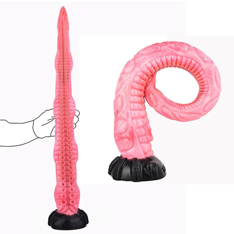 Soft Flexible Long Silicone Made Octopus Tentacle Dildo, Oversize Huge Size Anal Dildo Butt Plug, Dragon Silicone Dildo Spots Stimulation Monster Dildo, Adult Sex Toy For Men Women Couples (Xxl)
