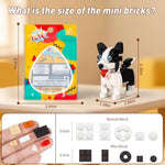 9Pack Party Favors Mini Dogs Building Set, Adorable Animals Building Set For Classroom Prizes Goodie Bags Stuffers, Party Favors Birthday Gift For Kids 8+ (1002Pcs)