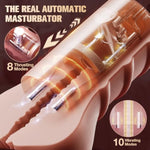 Male Masturbator Adult Sex Toys - App Controlled Pocket Vagina Pussy, Realistic Automatic Sex Doll With 8 Thrusting & 10 Vibration Modes For Men Couple Immersive Pleasure
