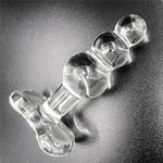 Glass Anal Plug, Crystal Glass Anal Plug,Anal Trainer, Crystal Butt Plug,Anal Expander Training Sex Toys Anal Masturbation Plug For Men Women Gay And Couples