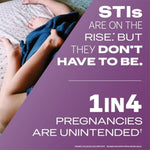 Condoms, Durex RED Extra Sensitive, Ultra Fine, Extra Lubricated Natural Rubber Latex Condoms for Men, 42 Count, FSA & HSA Eligible