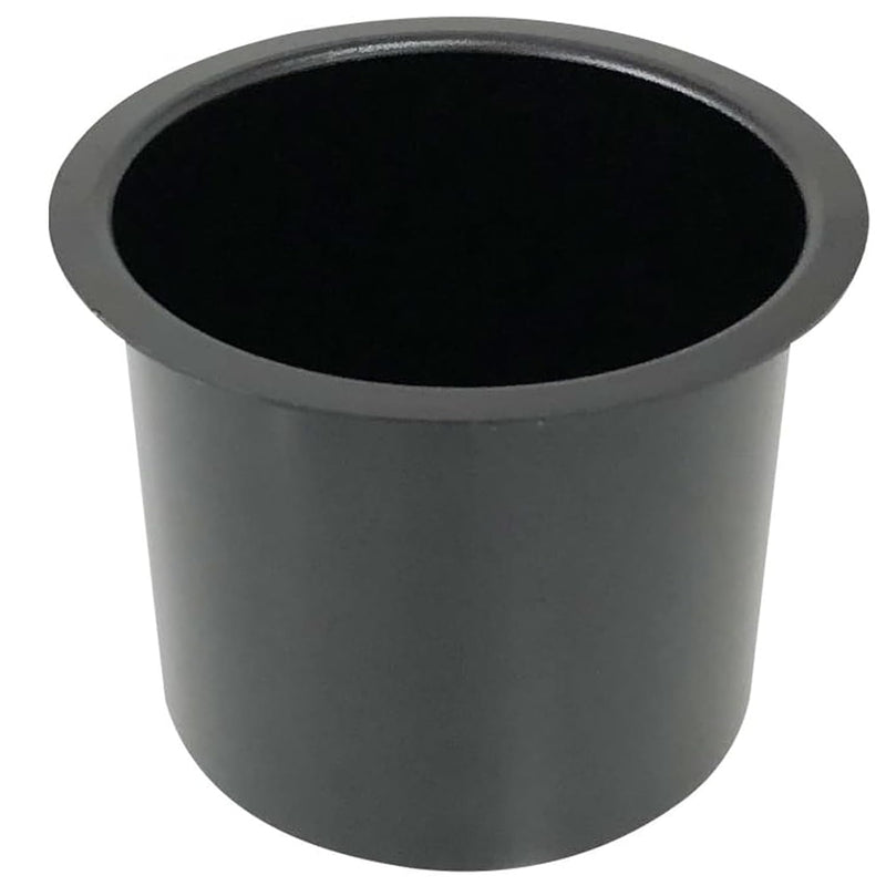 Yuanhe Aluminum Jumbo Cup Holder - 1 Pack Black Poker Table Cup Holder Inse
