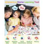 Cvc Word Writing & Spelling Flash Cards, Preschool Learning Toddler Activities, Kindergarten Homeschool Supplies, Sight Words Reading Game, Montessori Educational Toys For 3 4 5 6 Year Old Kids