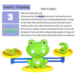 Frog Balance Cool Math Counting Game Educational Early Learning Scale Stem Toys Gifts For Preschool Toddlers Kids Age 3 4 5 6