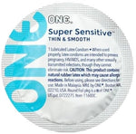 Super Sensitive Extra Lubricated Latex Condoms with Silver Pocket Case, 3 Count