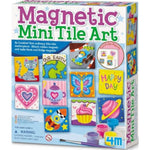 4M Magnetic Mini Tile Art Kit for Kids Ages 8 and Up, DIY Craft Set for Boys and Girls