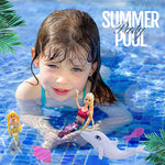 Reversing The Sequins Mermaid Princess Doll Playset - Color Changing, 12" Dress Up Doll & 3" Dolphin, Gift Set For Girls Aged 3+