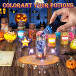 Fairy Magic Potions Kit For Kids, Magic Mix Kit Wizard Witch'S Bottles Mystery Potions Craft Toys, Arts And Crafts For Kid Ages 6 7 8 9 11 12+ Years