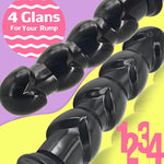 Realistic Dildo With 4 Glans & Suction Cup G-Spot Anal Dildo Prostate Massager Butt Plug Sex Toy For Men Women Vaginal Anal Masturbation