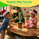 Baby Toys Dancing Talking Cactus, Volume Adjustable Mimicking Recording Cactus Toy Repeats What You Say, Toddler Toys Singing Cactus With 120 Songs, Tummy Time Toys For Kids Boys Girls