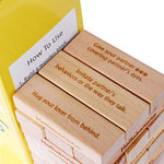 (O-Ing [Tower]) Love & Naughty Stacking 54 Tower] [Wooden] [Block]S Funny Couple Game For Adults - With Truth Or Dare Questions And Challenges