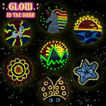 Glow-in-the-Dark Wooden Painting Kit for Kids Ages 5-12, DIY Craft Set