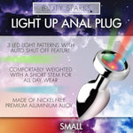 Light Up Anal Plug - Small