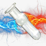 Glass Anal Beads,Butt Plug Trainer Prostate Sex Toys Butt Plug G-Spot Prostate Massager Sex Toy Anal Plug G-Spot Massager Crystal Butt Plug Expander Anal Sex Toys For Women Men (L)