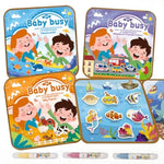 Reusable Water Coloring Book for Toddlers and Kids Ages 3-5