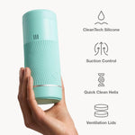 Pow Mint Male Masturbator & Ghost Black Textured Reversible Penis Stroker - Sex Toys For Men Bundle