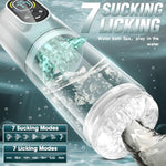 Automatic Male Masturbator Male Sex Toys, Sex Toys For Men Penis Pump With 7 Sucking & Vibrating & Thrusting & Rotating & Licking, Mens Sex Toy Adult Toys Blowjob Sex Machine Pocket Pussy Stroker