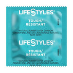 Lifestyles Tough Extra Strength, Strong Lubricated Latex Condoms With Silver Pocket Case-24 Count