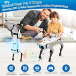 Smart Robot Dog - Interactive Stem Pet With Voice Control, 30+ Actions & App Programming, Durable Design For Kids Age 6+ (Compatible With Ios/Android)