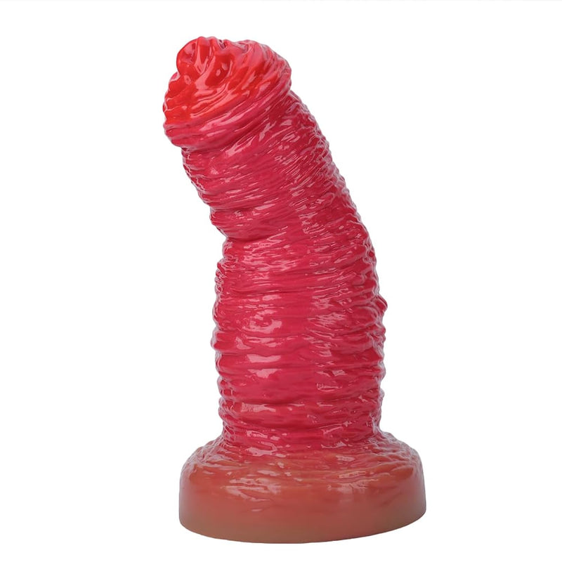 9.84In Anal Dildo Prolapse Silicone Anal Sex Toys For Women Men Couples, Gay Sex Toys, Prostate Massager Adult Sex Toys & Games,Blood-Red Prolapse For Those Who Prefer Maximum Realism(L)