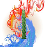 Urethral Sounds,Urethral Plug Crystal Glass Penis Plug Urethral Dilator Masturbation Anal Butt Plug Rod Green Threaded Urethral Plug Short Horse Eye Stick Sex Toys For Men (12Mm)